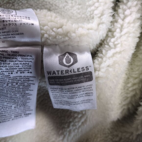 Levi’s Premium Mens S Sherpa Lined Denim Trucker Jacket Blue Western Light Wash - Picture 11 of 13